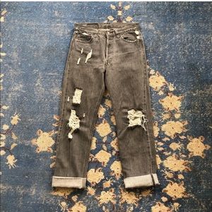 Distressed Levi’s